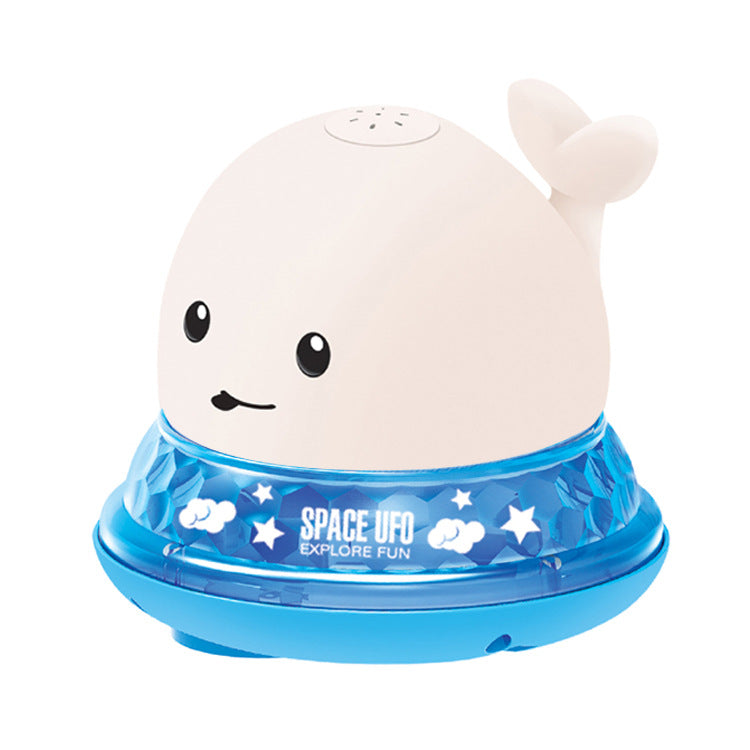 Whale Baby Bath Toy With Light, Music & Water Spray