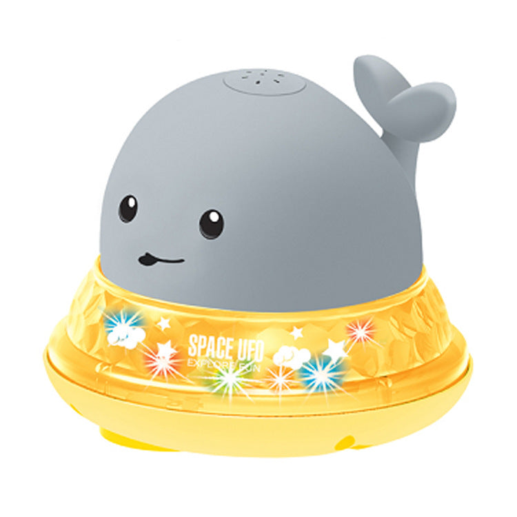 Whale Baby Bath Toy With Light, Music & Water Spray