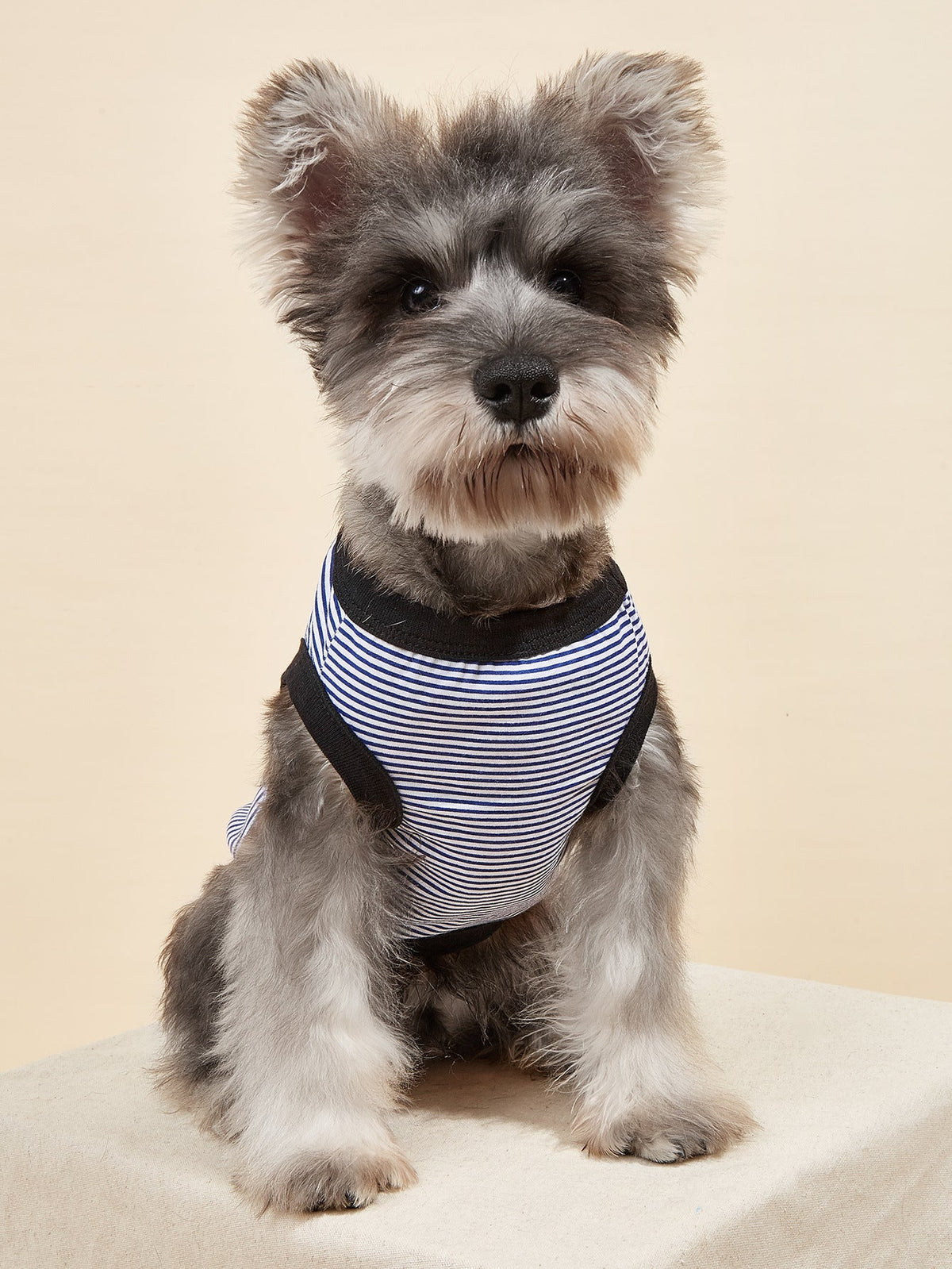Striped Dog Shirt Lightweight Summer Pet Clothing Top
