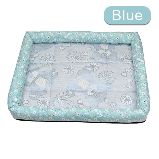 Pet Cooling Bed for Cushioned Summer Comfort at Home