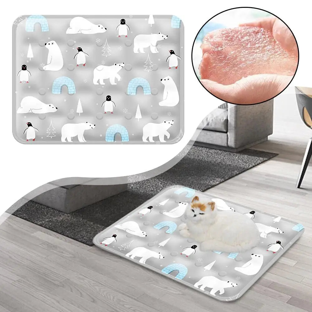 Pet Cooling Mat for Dogs & Cats | Cool Summer Rest