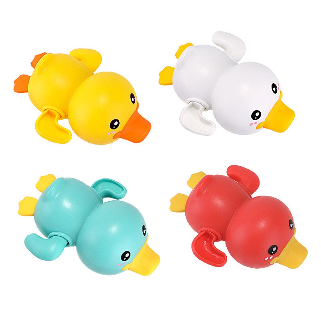 Clockwork Bath Toys for Kids – Swimming Duck Set