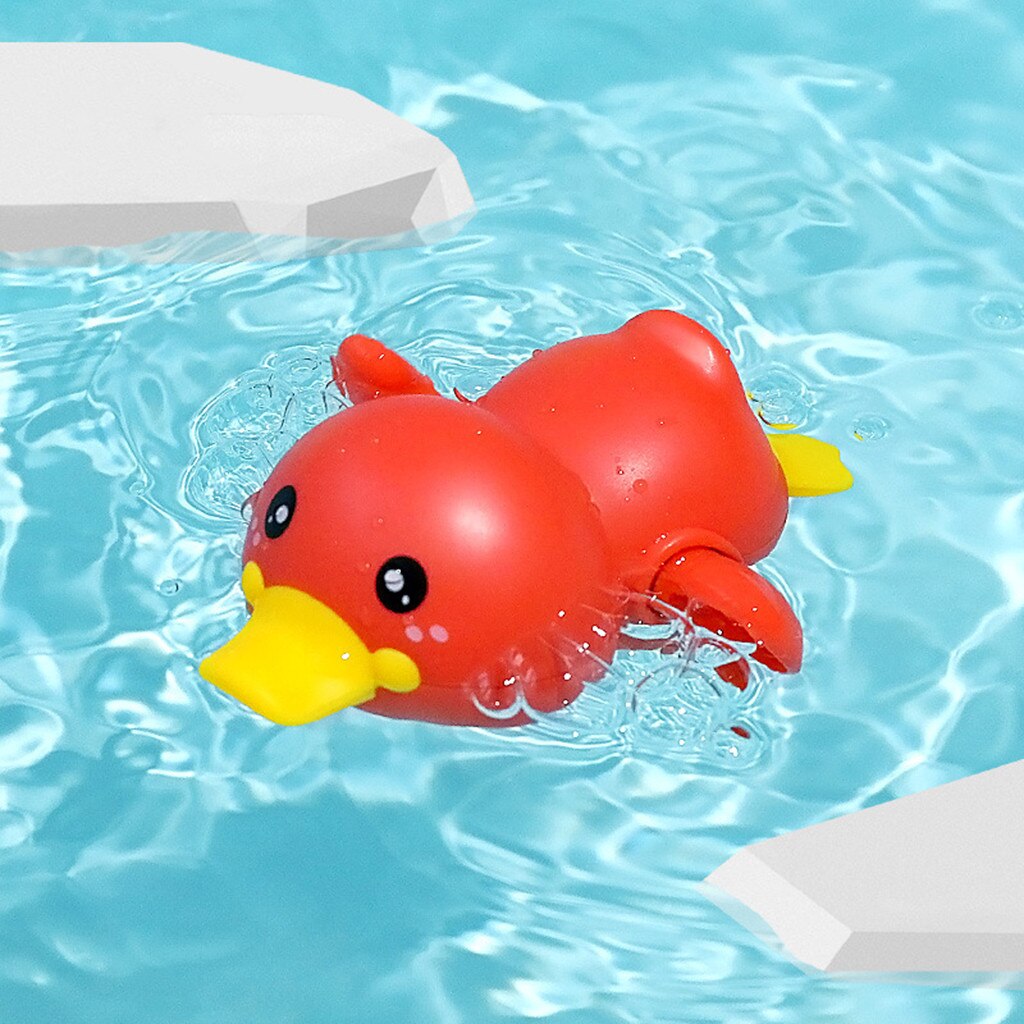 Clockwork Bath Toys for Kids – Swimming Duck Set