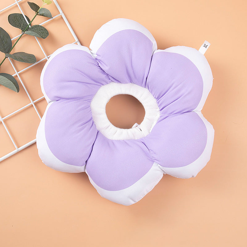 Sunflower Recovery Collar for Cats & Dogs After Surgery