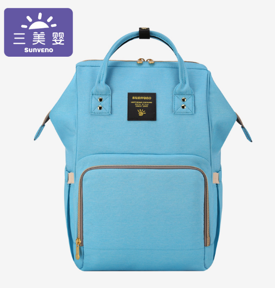 Large Diaper Backpack With Organized Baby Gear Storage