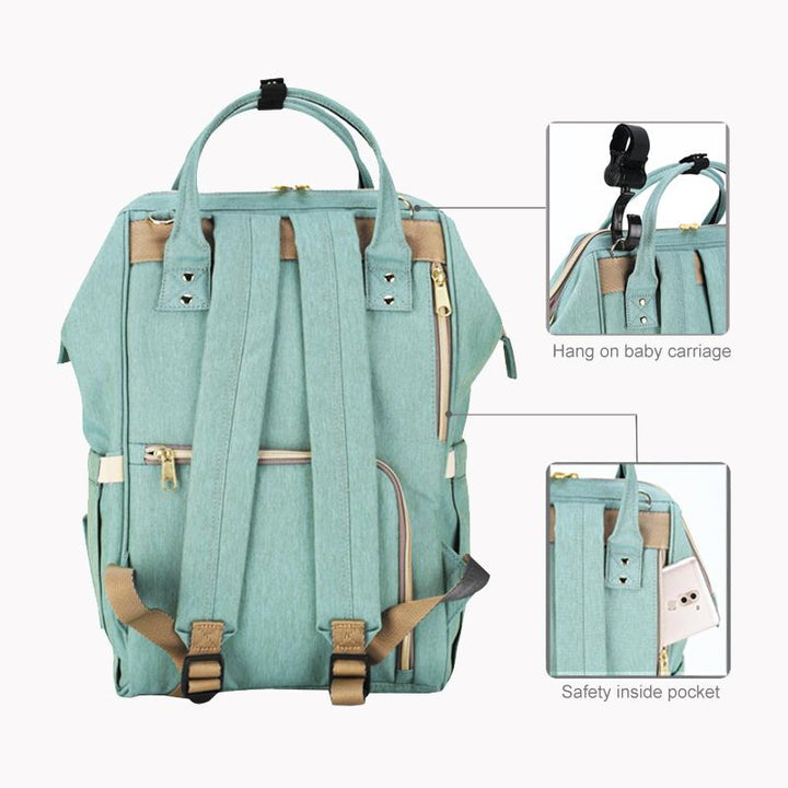 Large Maternity Diaper Bag Backpack for Organized Days