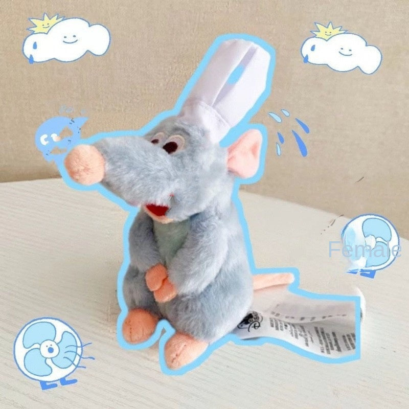 Magnetic Ratatouille Plush Doll Shoulder Companion