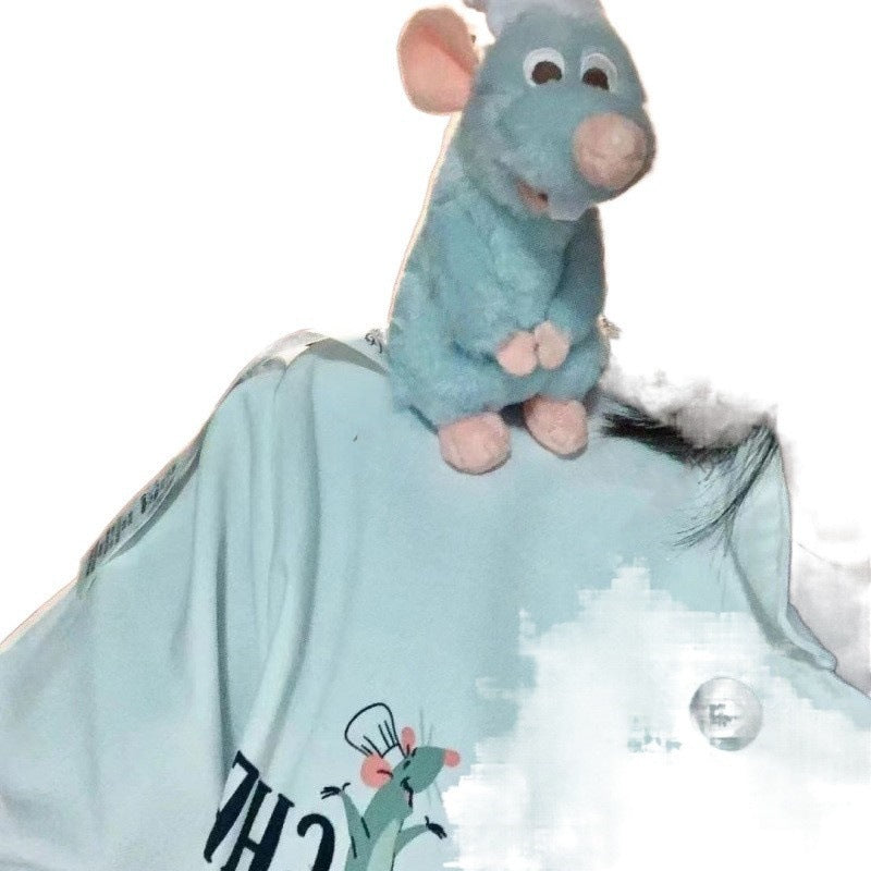 Magnetic Ratatouille Plush Doll Shoulder Companion