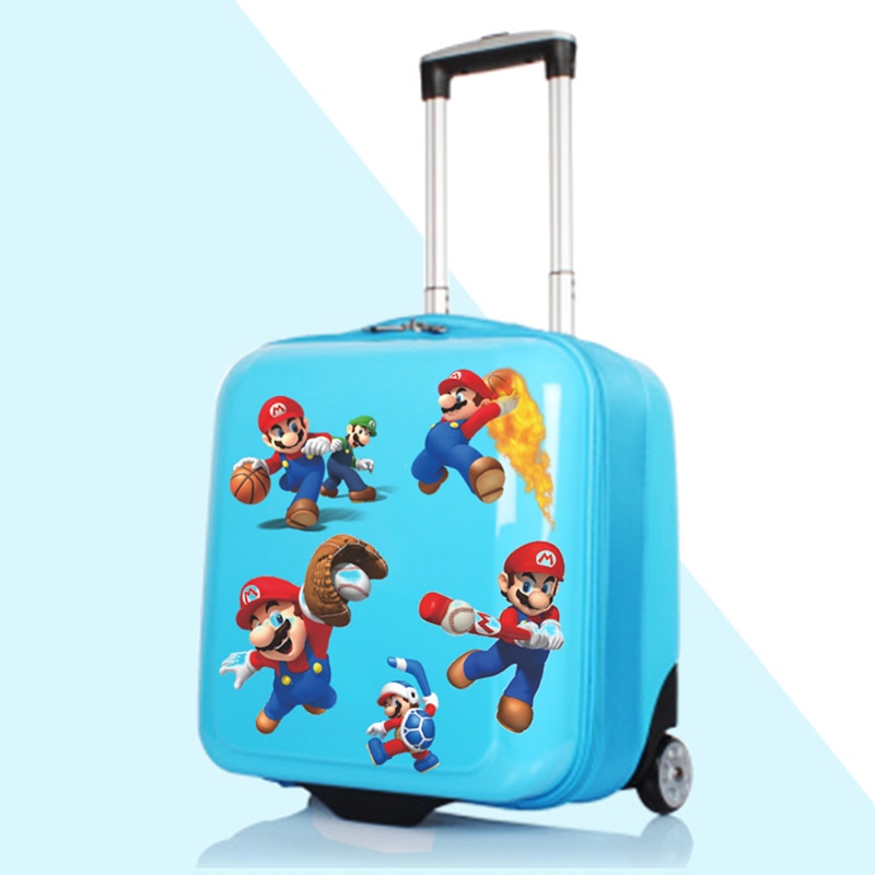 Super Mario Wall Stickers for Colorful Kids' Room Decor