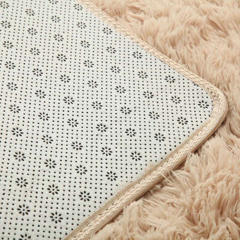 Silky Shag Area Rug for Cozy Modern Bedroom Decor
