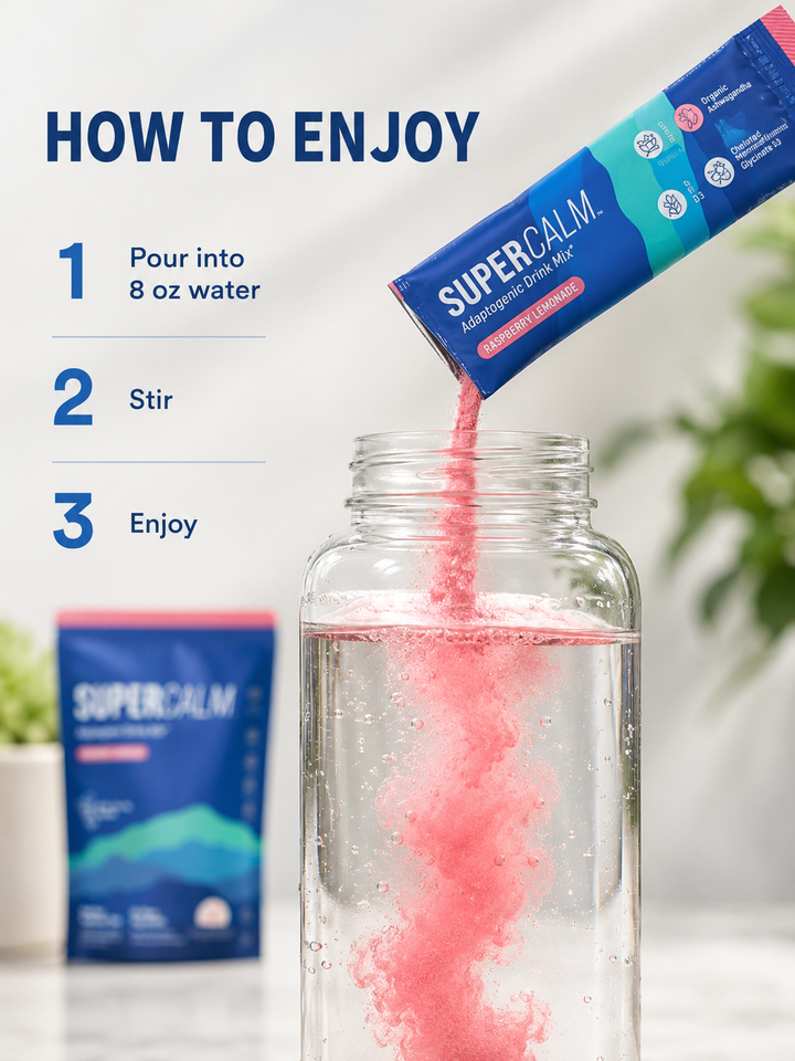 Adaptogenic Magnesium Drink Powder — Calm Focus