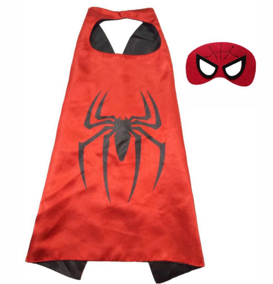 Superhero Cape Costume Set for Kids With Matching Mask