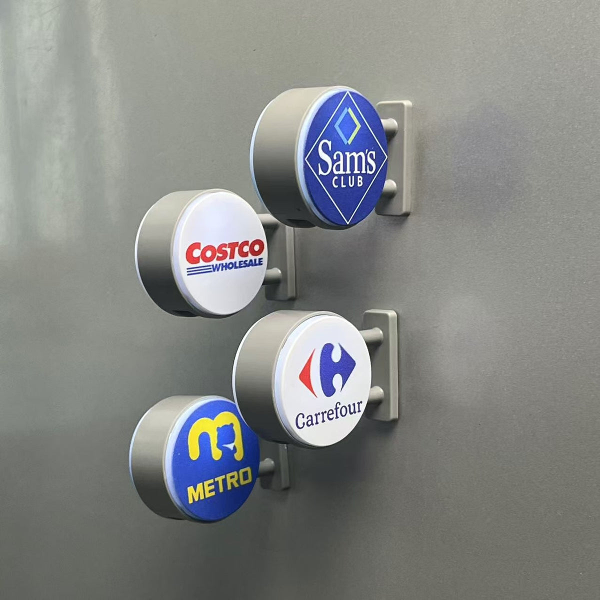 Miniature Supermarket Signs for Refrigerator Decor