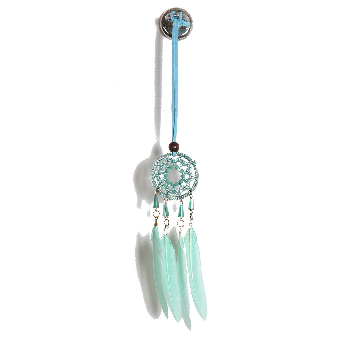 Dream Catcher Car Pendant – Colorful Boho Interior Charm