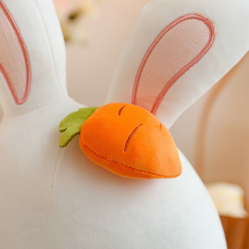 Rabbit Stuffed Animal Pillow for Cozy Cuddles & Décor