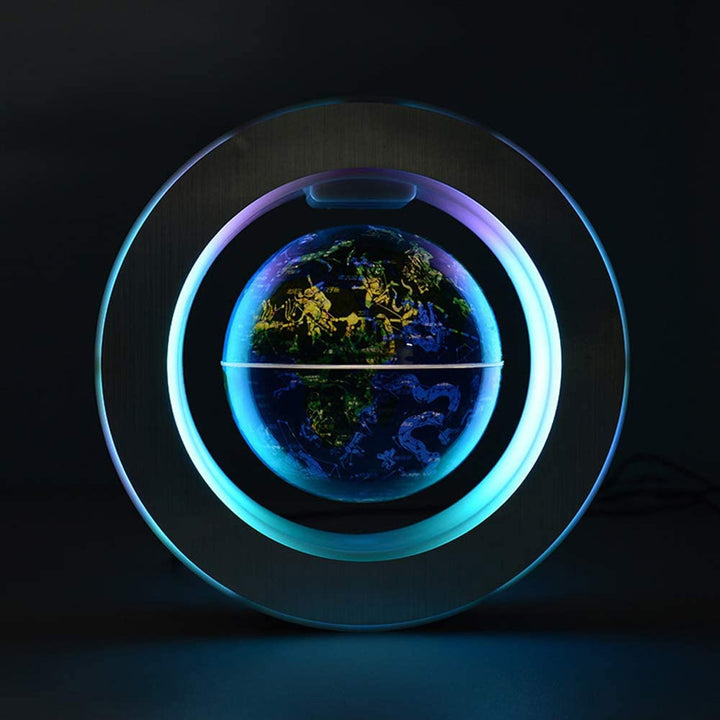 Magnetic Levitation Globe With Colorful LED Light