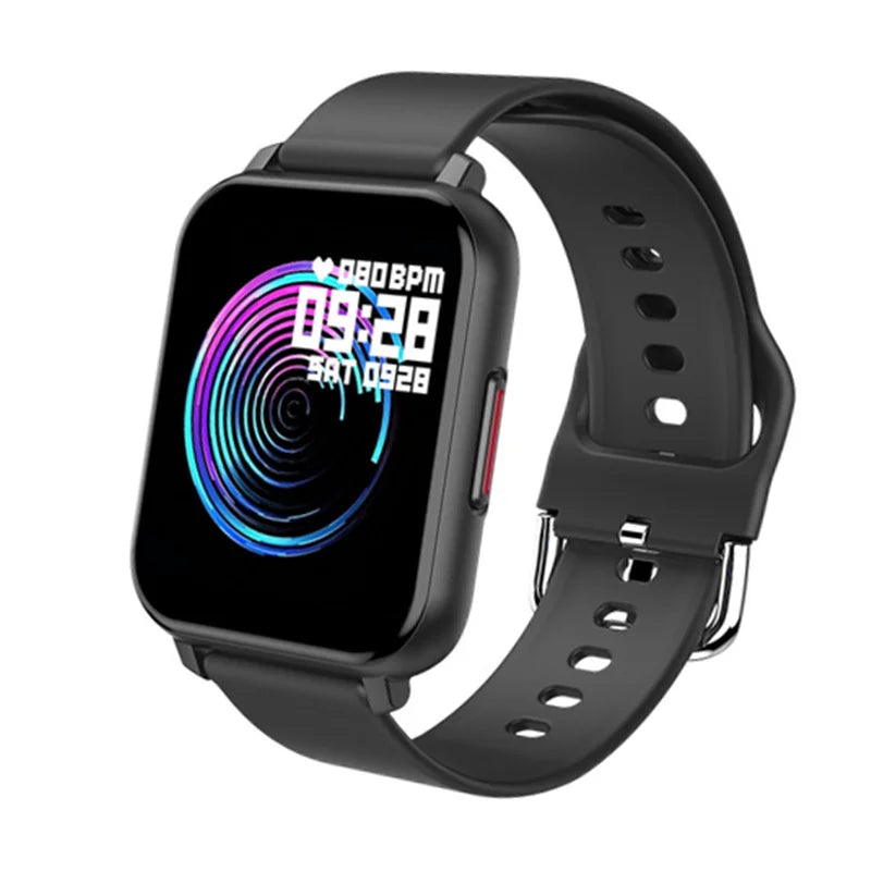 Heart Rate Smartwatch: Waterproof, Color Touchscreen