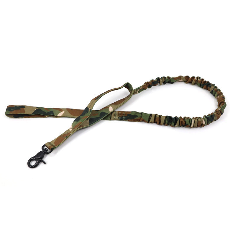Tactical Dog Collar & Leash Set With Shock-Absorbing Grip