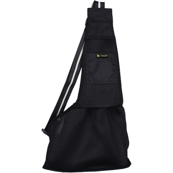 Small Dog Sling Carrier for Hands-Free Outdoor Walks