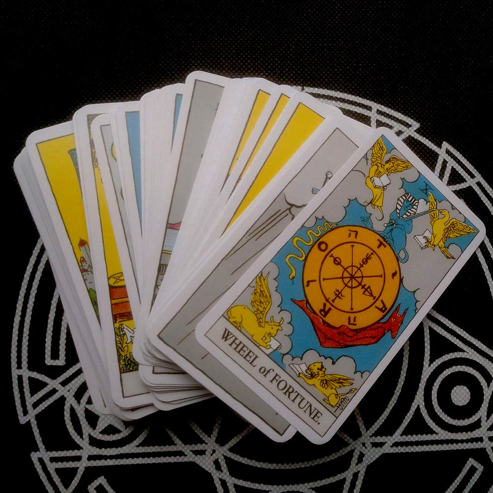Tarot Card Deck: 78-Card English Rider-Waite Set