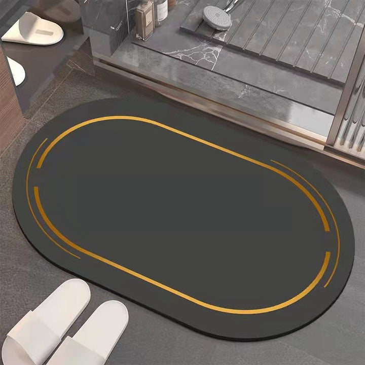 Bathroom Floor Mat – Velvet Soft Quick-Dry Absorbent