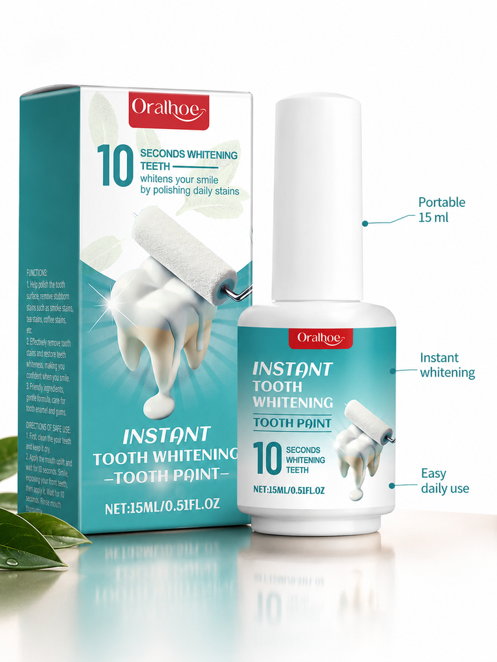 Teeth Brightening Essence — Polishing Away Stains in 10