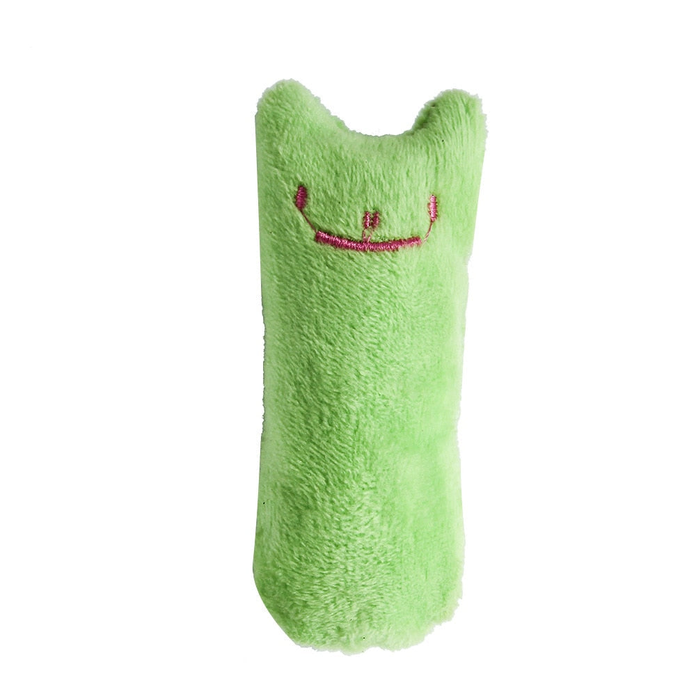 Catnip Plush Cat Toy for Active Chewing, Play and Cuddles