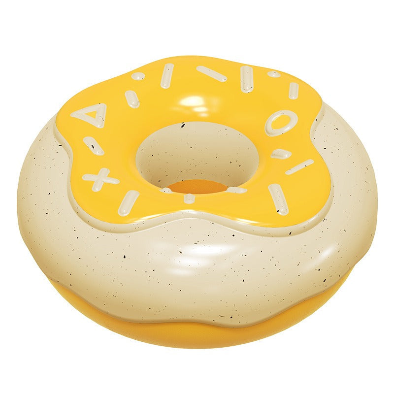Donut Dog Chew Toy for Engaging Teeth-Cleaning Play