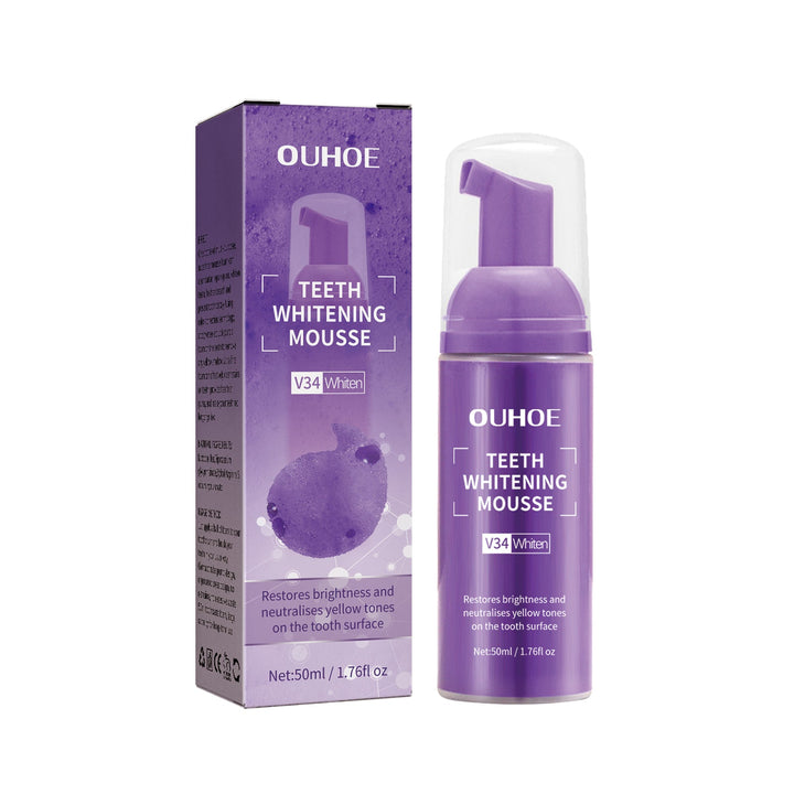 Teeth Whitening Mousse for a Brighter-Looking Smile
