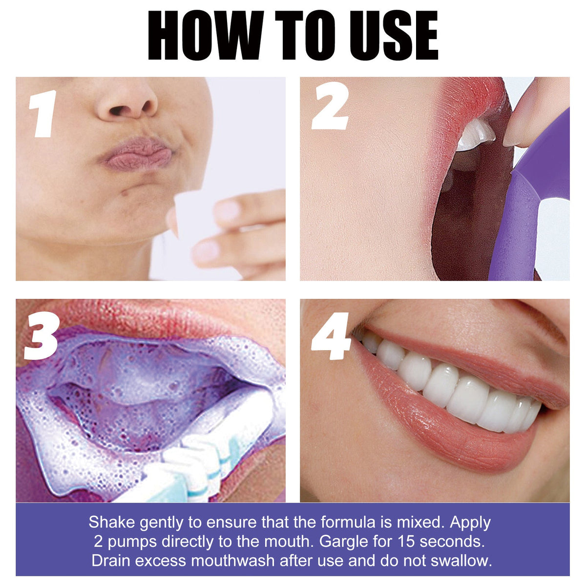 Teeth Whitening Mousse for a Brighter-Looking Smile