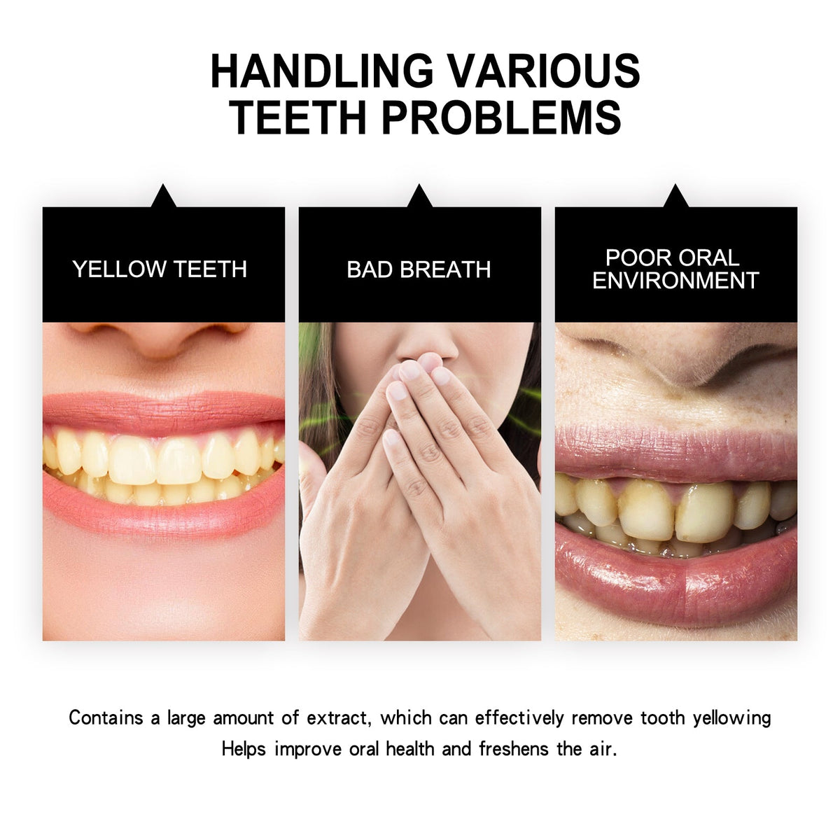 Teeth Whitening Powder for Stains, Tartar & Fresh Breath