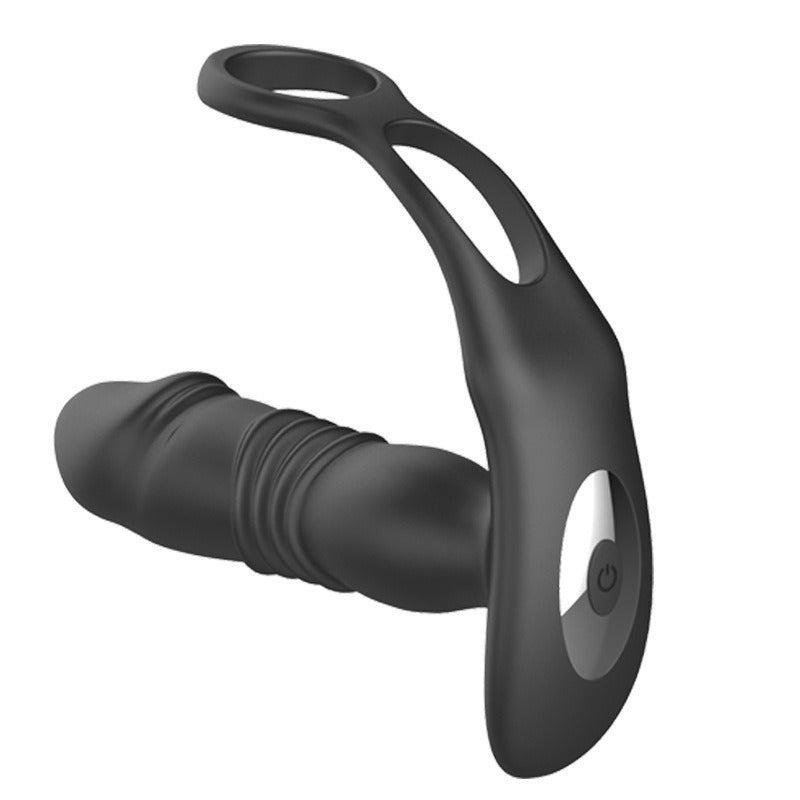 Prostate Massager with Remote Control & Dual Rings