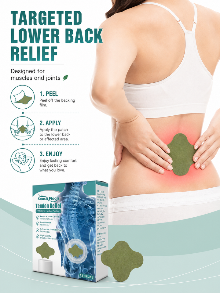 Herbal Pain Relief Patches — Fast, Natural Joint & Tendon