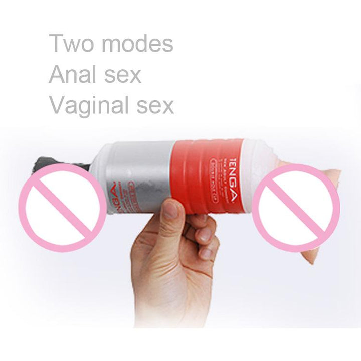 Dual-Opening Male Masturbator for Varied Stimulation