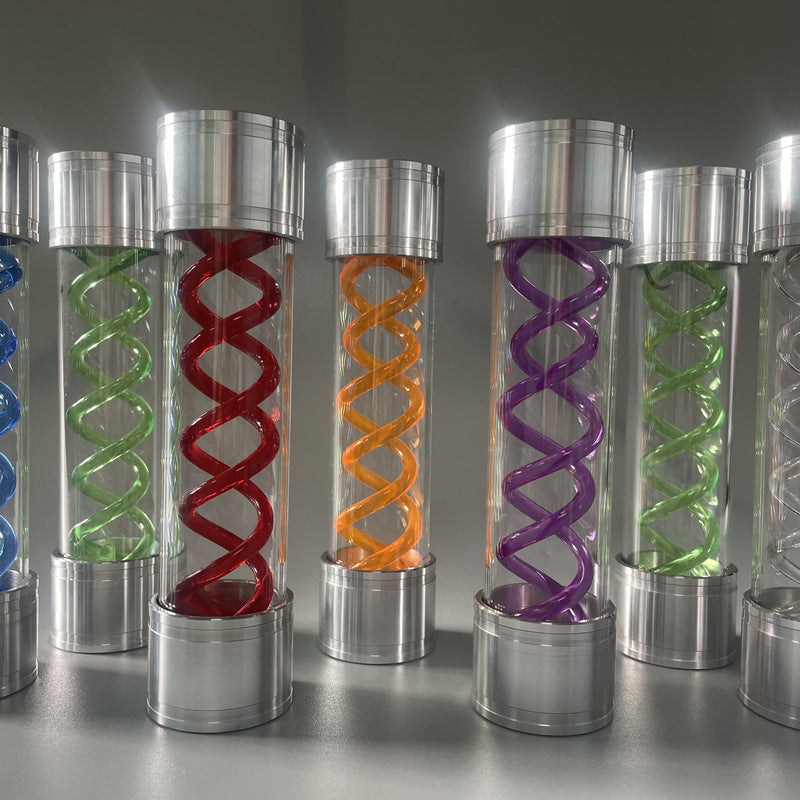 Gene Bottle Model Display Prop | Sci-Fi DNA Collectible