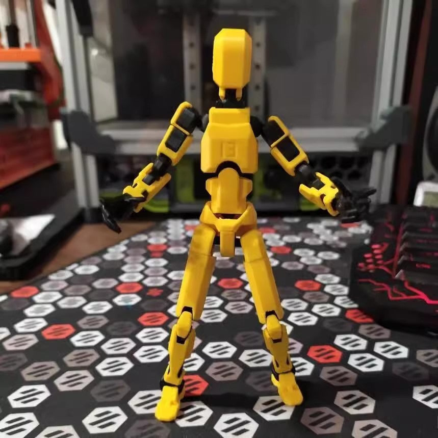 Poseable Action Figure, 13-Joint DIY Creative Toy Set