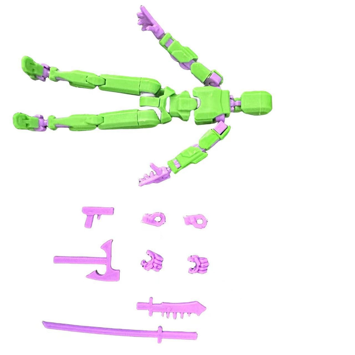 Poseable Action Figure, 13-Joint DIY Creative Toy Set