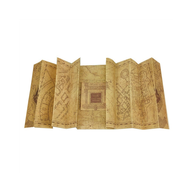 Wizard Gift Set With Marauder Map & Magical Keepsakes