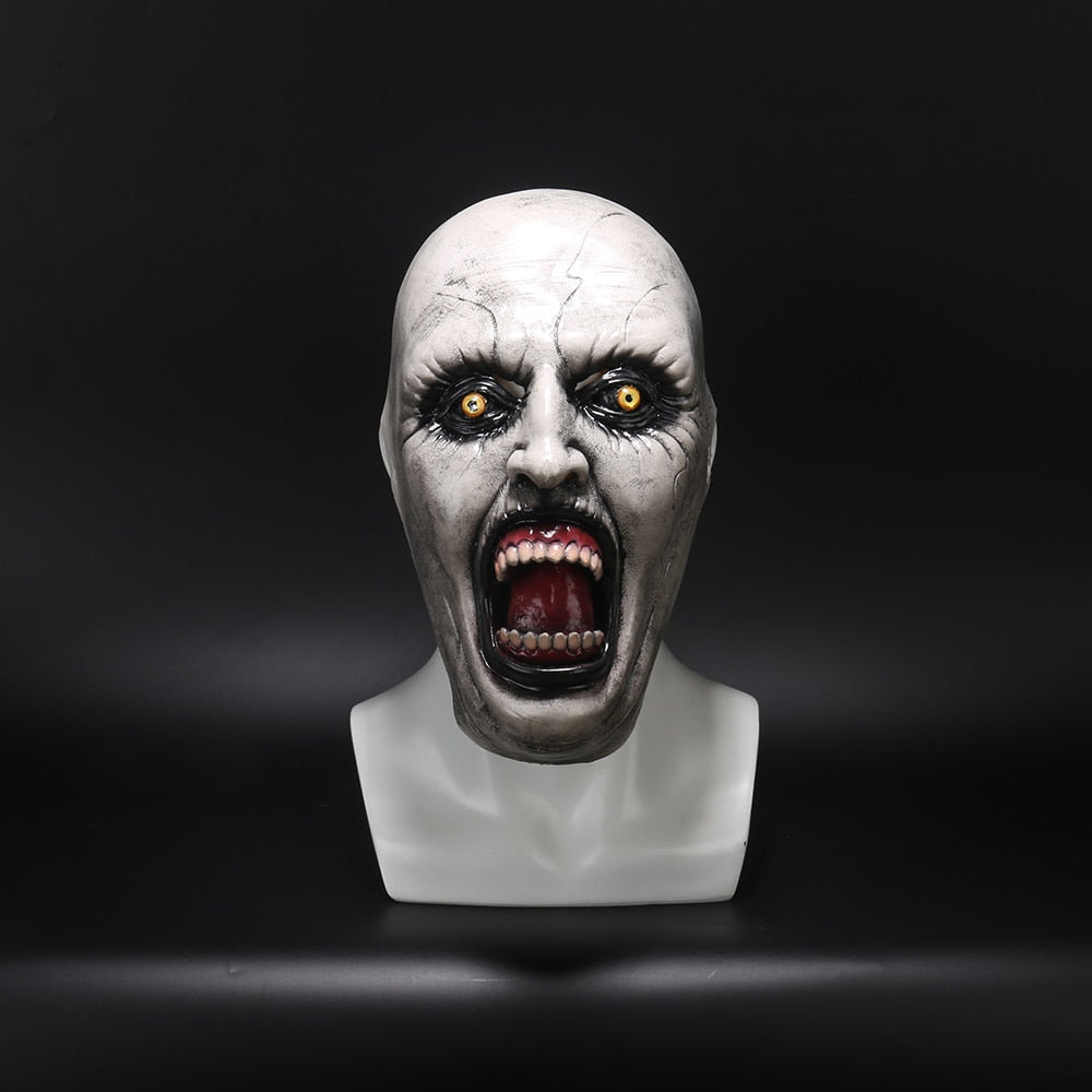 Nun Horror Mask Cosplay Valak Dramatic Horror Costume