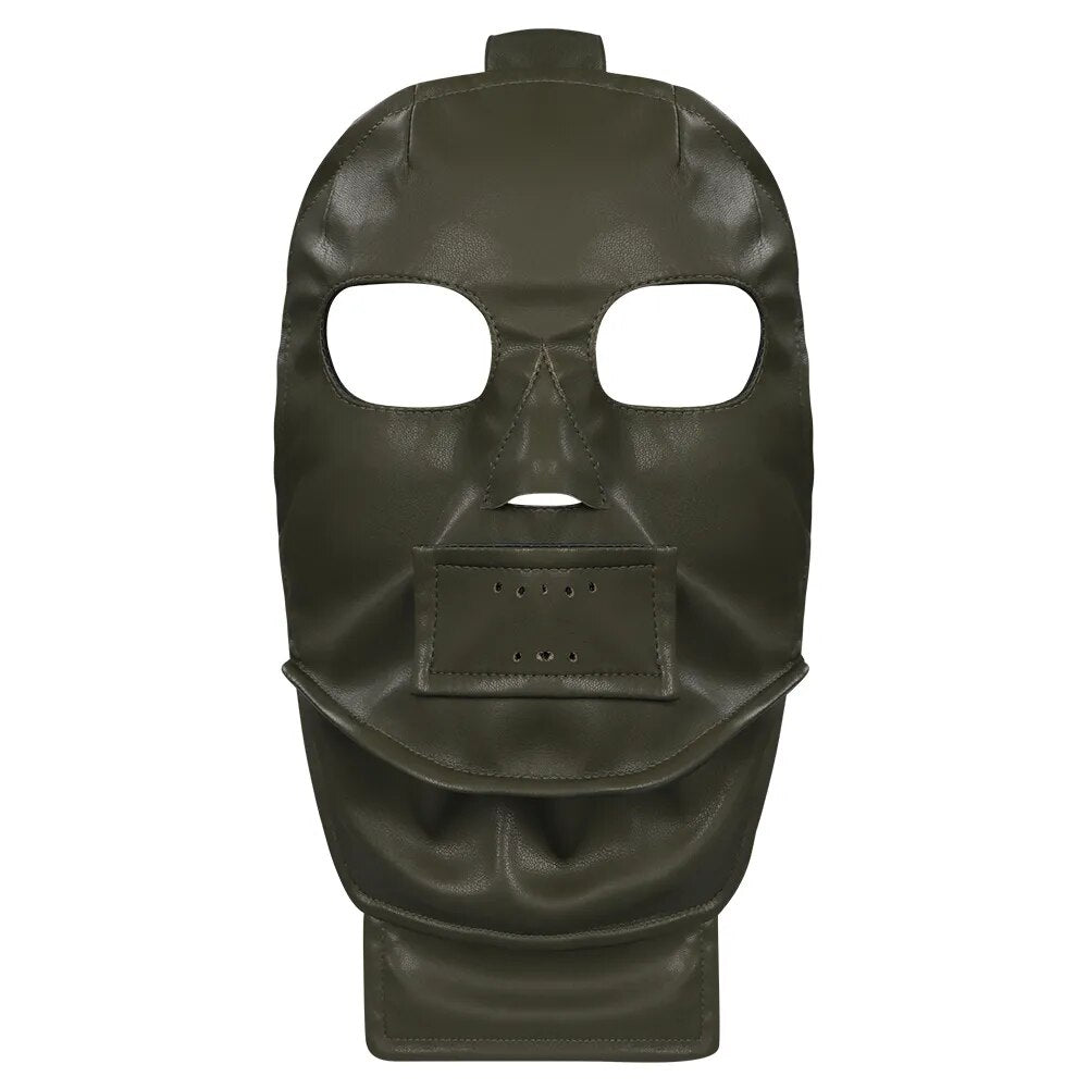 Riddler-Inspired Full-Face Cosplay Mask for Villain Looks