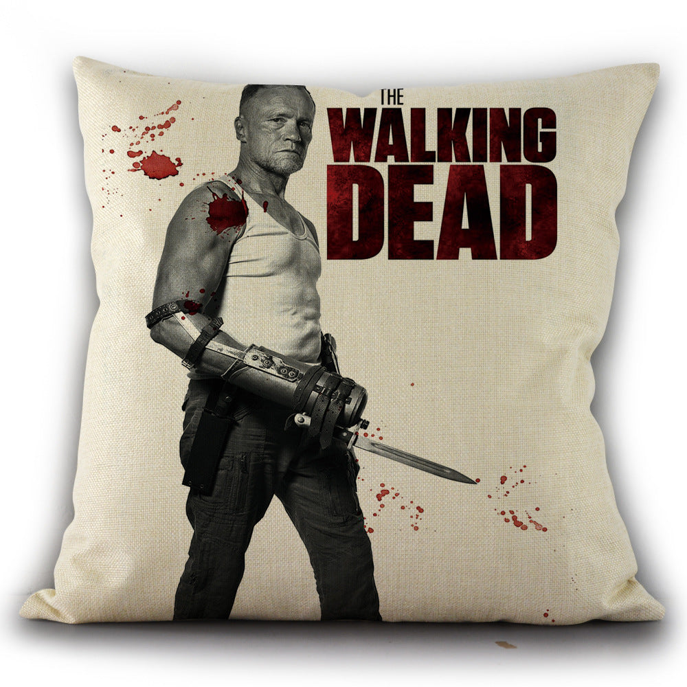 Walking Dead Throw Pillow Cover for Fan Living Rooms