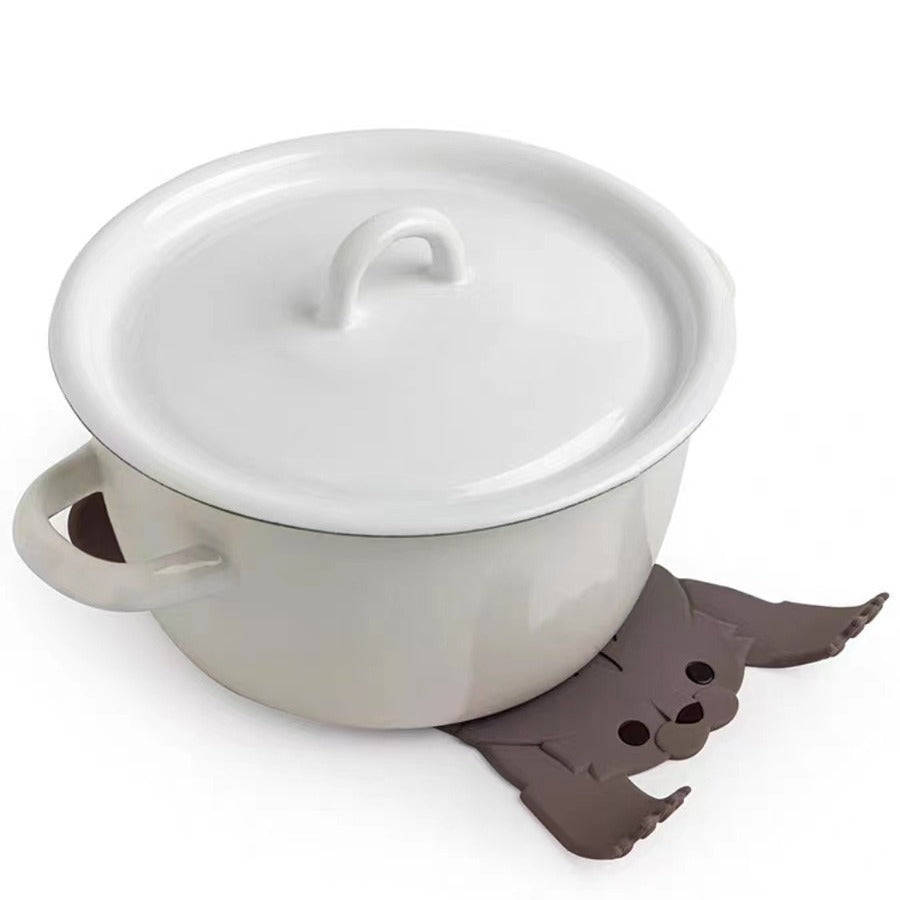 Cat Shaped Silicone Table Mat for Hot Dishes