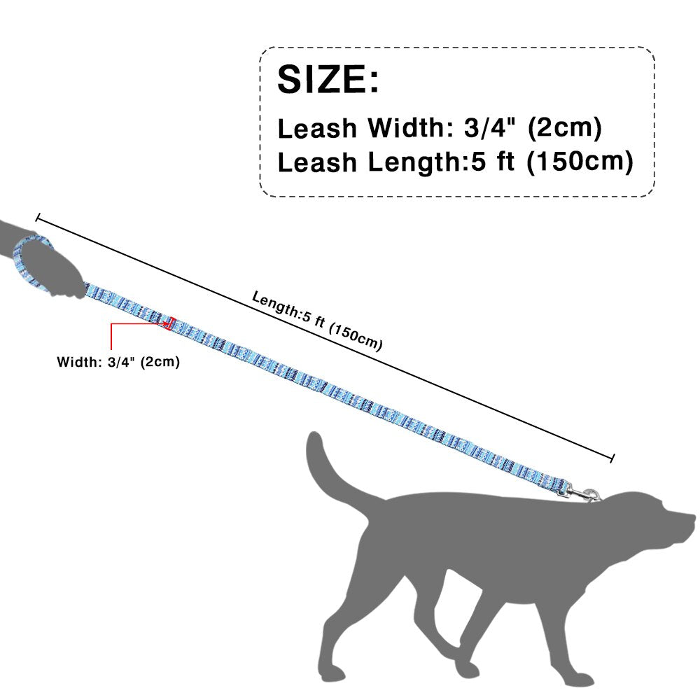 Thick Nylon Rope Dog Leash for Secure Outdoor Walks