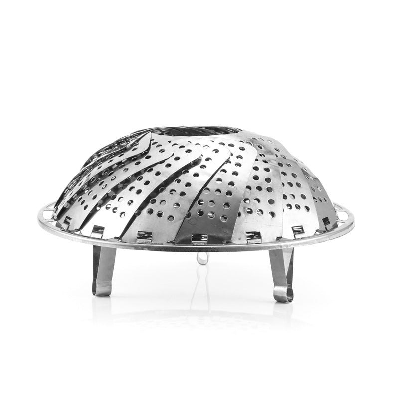 Collapsible Stainless Steel Steamer Basket for Pots