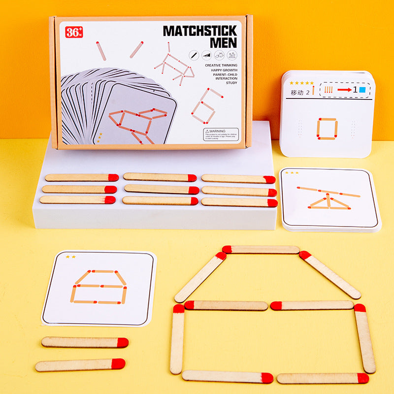 Matchstick Puzzle Game for Kids' Logic & Focus Skills
