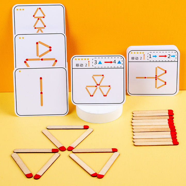 Matchstick Puzzle Game for Kids' Logic & Focus Skills