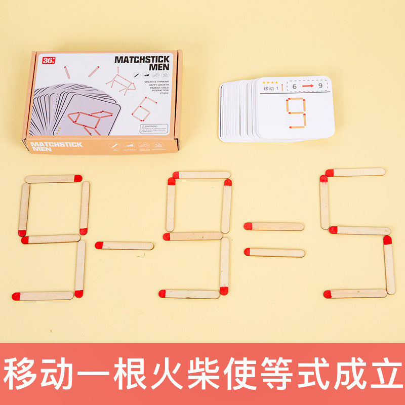 Matchstick Puzzle Game for Kids' Logic & Focus Skills