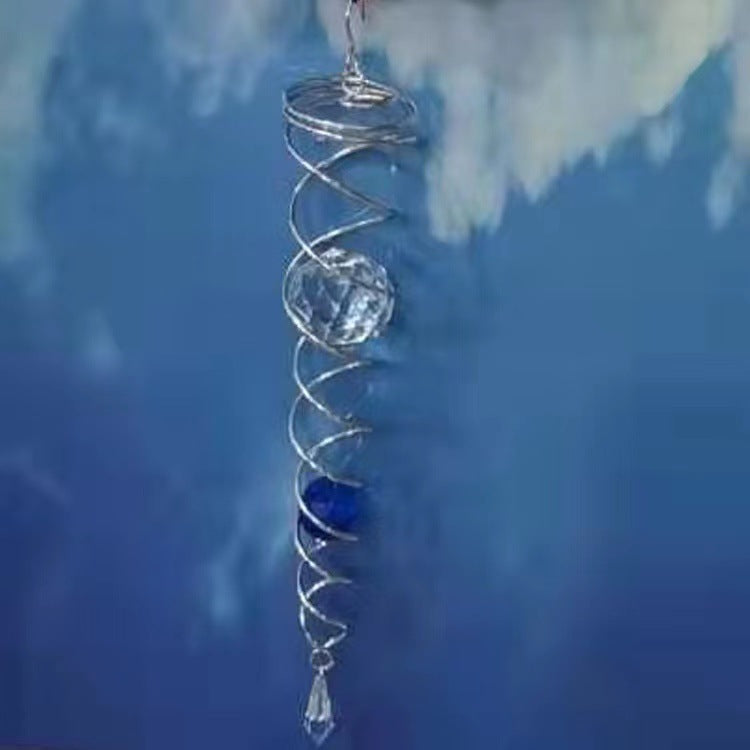 3D Crystal Wind Chime for Sparkling Outdoor Decor