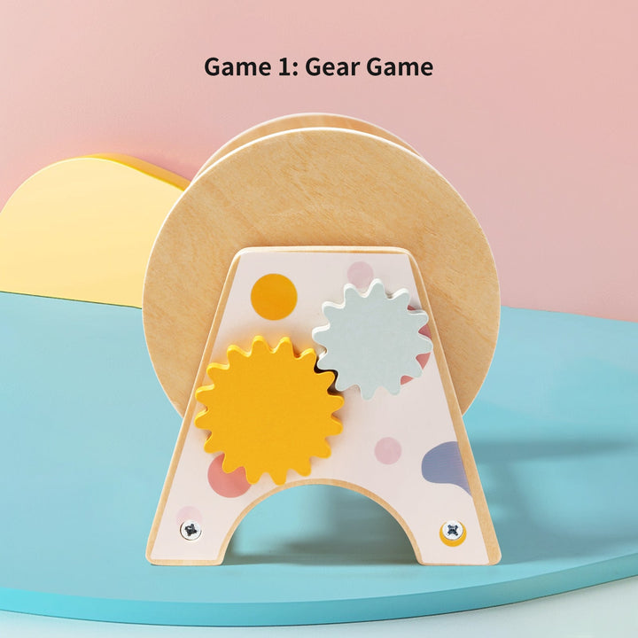 Montessori Wooden Activity Toy for Screen-Free Play