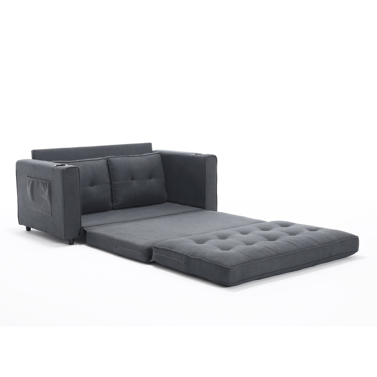 3-in-1 Sofa Bed for Small Spaces: Loveseat to Guest Bed
